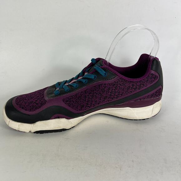 Kuru Carrera Sneaker Women's 10.5 Purple Black Lace Up Running Shoes 202213 - Picture 6 of 10